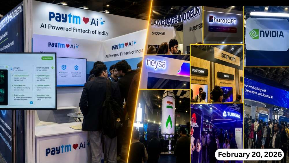 AI everywhere. Fintech...somewhere; India
